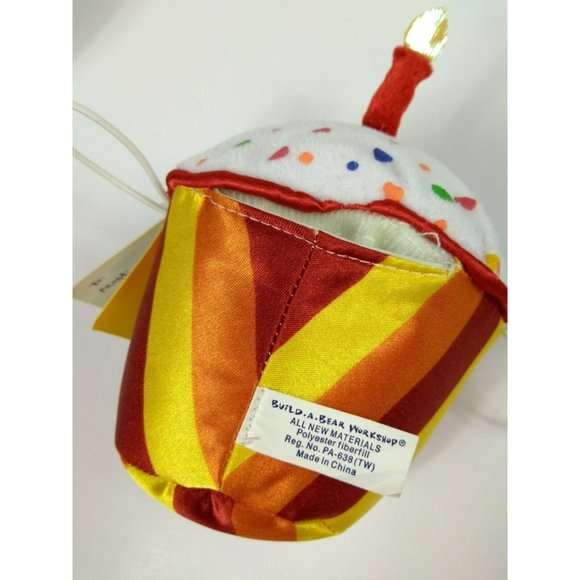 Animated Happy Birthday Bear 9" Plush + BABear workshop B-Day Cupcake Gift Decor - Picture 5 of 12